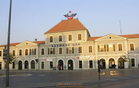 Izmir (Smyrna), der Bahnhof im Stadtteil Basmane