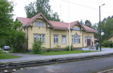 Ein sehr schöner alter Bahnhof